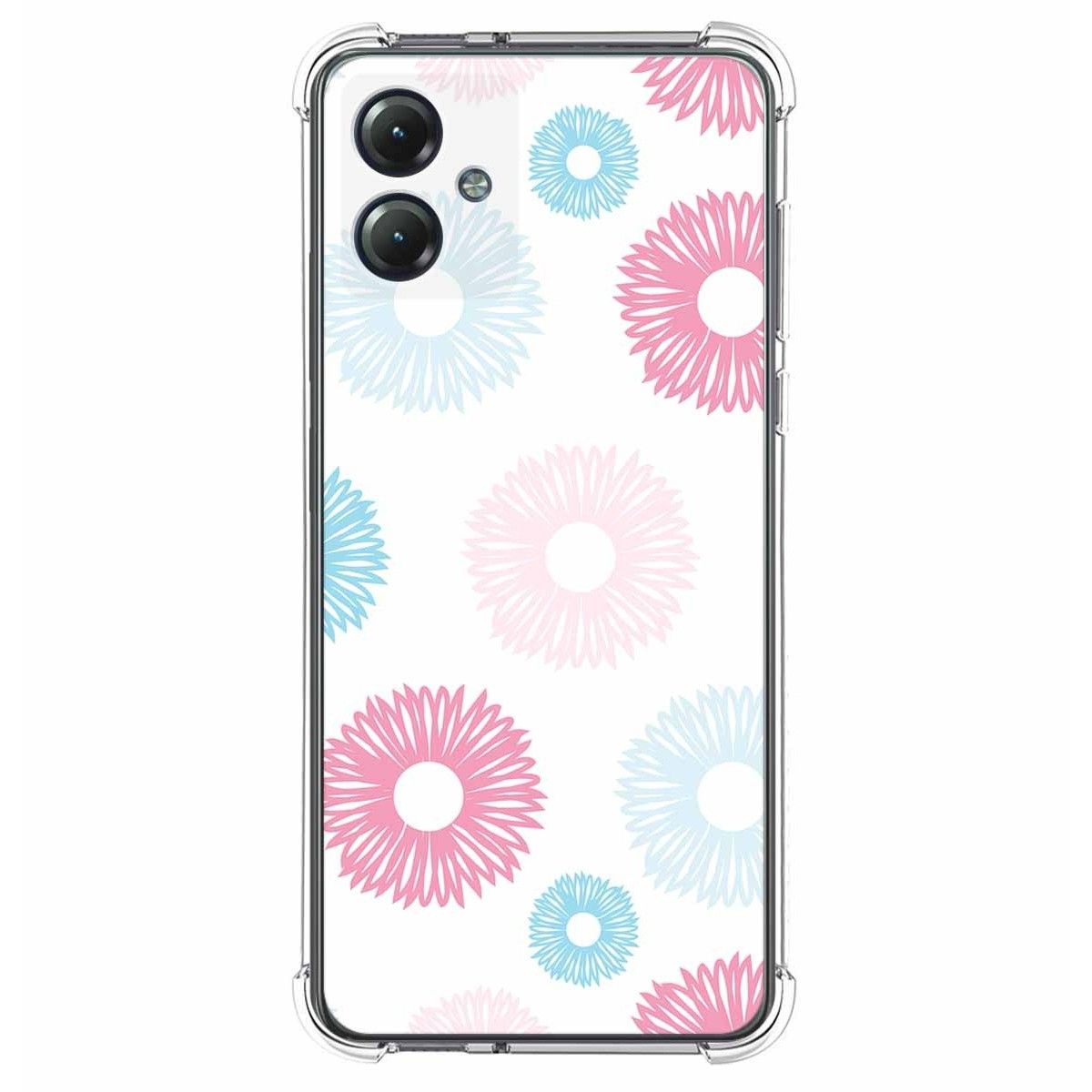 Funda Silicona Antigolpes para Motorola Moto G14 diseño Flores 06 Dibujos