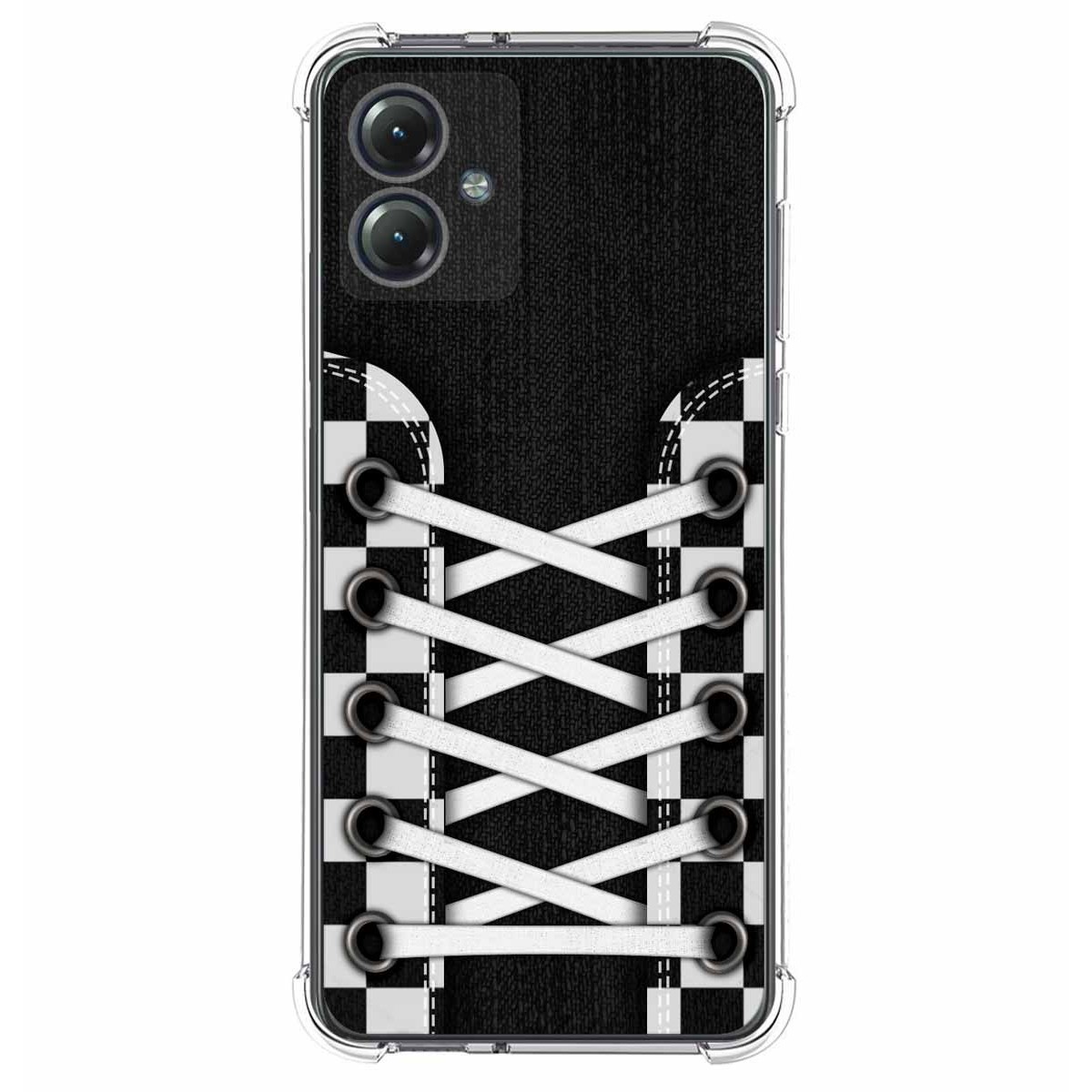 Funda Silicona Antigolpes para Motorola Moto G84 5G diseño Zapatillas 03 Dibujos
