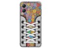 Funda Silicona Antigolpes para Motorola Moto G84 5G diseño Zapatillas 05 Dibujos