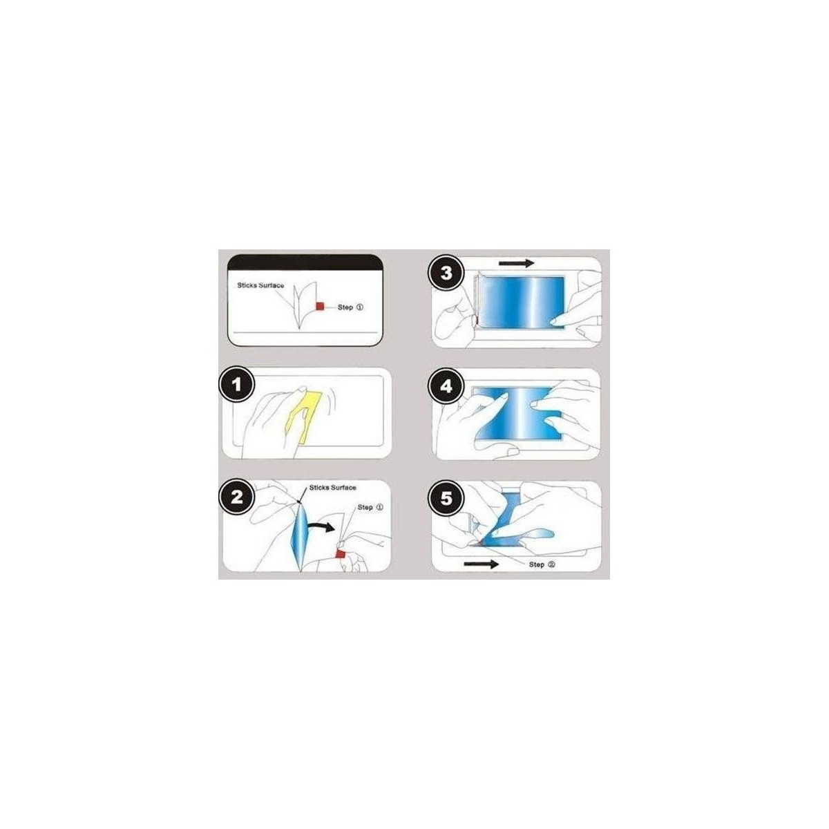 3 X Protector Pantalla Samsung Galaxy S2 I 9100