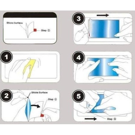 3 X Protector Pantalla Samsung Galaxy S2 I 9100