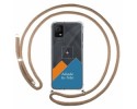 Personaliza tu Funda Colgante Transparente para TCL 406 con Cordon Camel Dibujo Personalizada