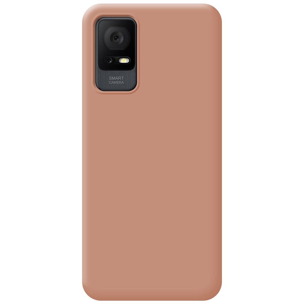 Funda Silicona Líquida Ultra Suave para TCL 406 Color Rosa
