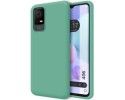 Funda Silicona Líquida Ultra Suave para TCL 406 Color Verde