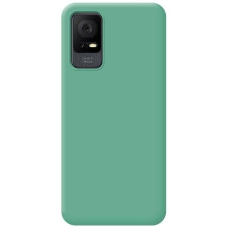Funda Silicona Líquida Ultra Suave para TCL 406 Color Verde