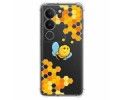 Funda Silicona Antigolpes para Vivo V29 5G diseño Abeja Dibujos
