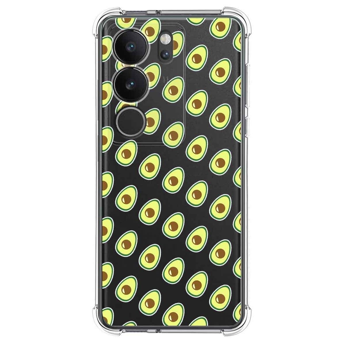 Funda Silicona Antigolpes para Vivo V29 5G diseño Aguacate Dibujos