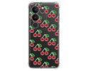 Funda Silicona Antigolpes para Vivo V29 5G diseño Cerezas Dibujos