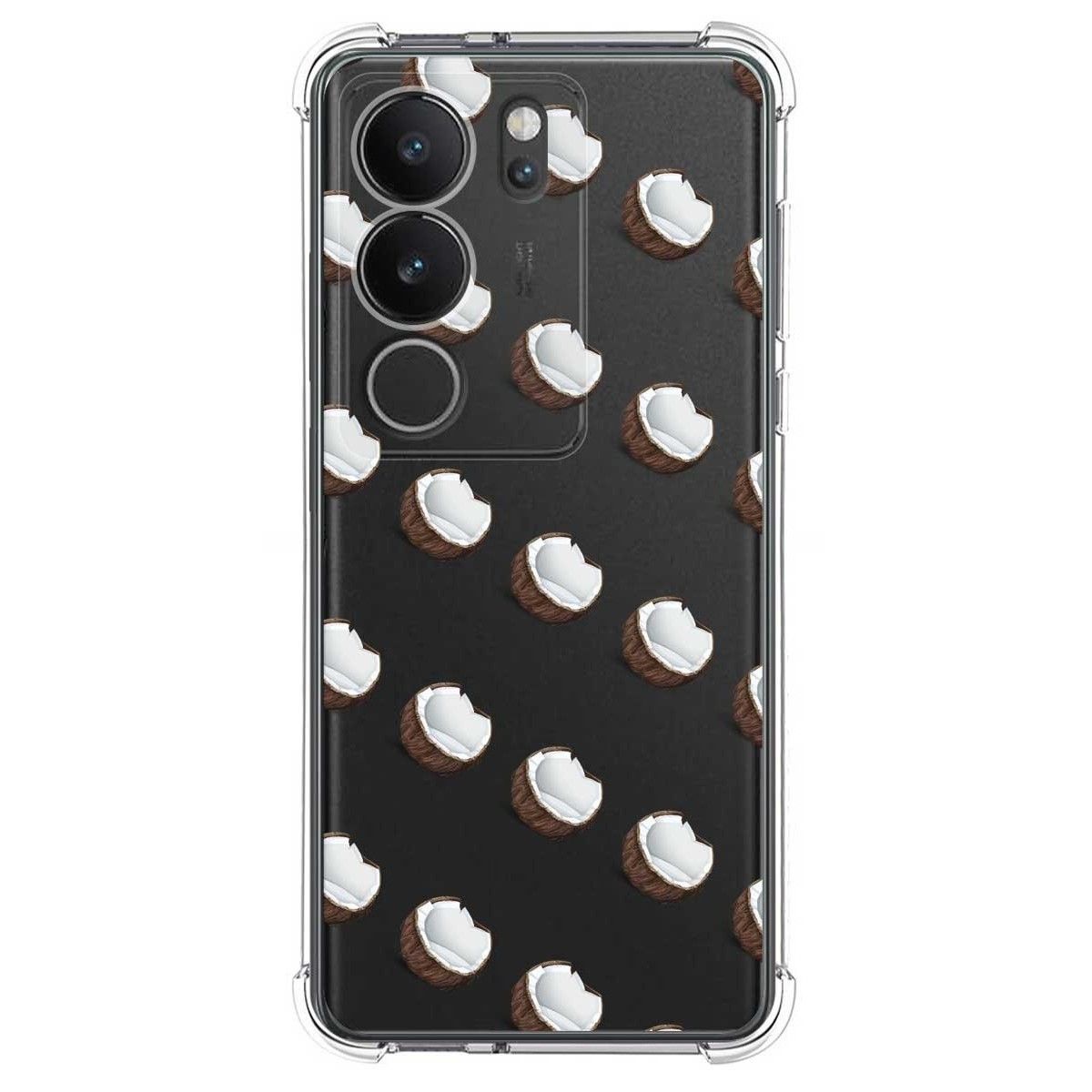 Funda Silicona Antigolpes para Vivo V29 5G diseño Cocos Dibujos