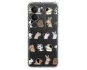 Funda Silicona Antigolpes para Vivo V29 5G diseño Perros Dibujos