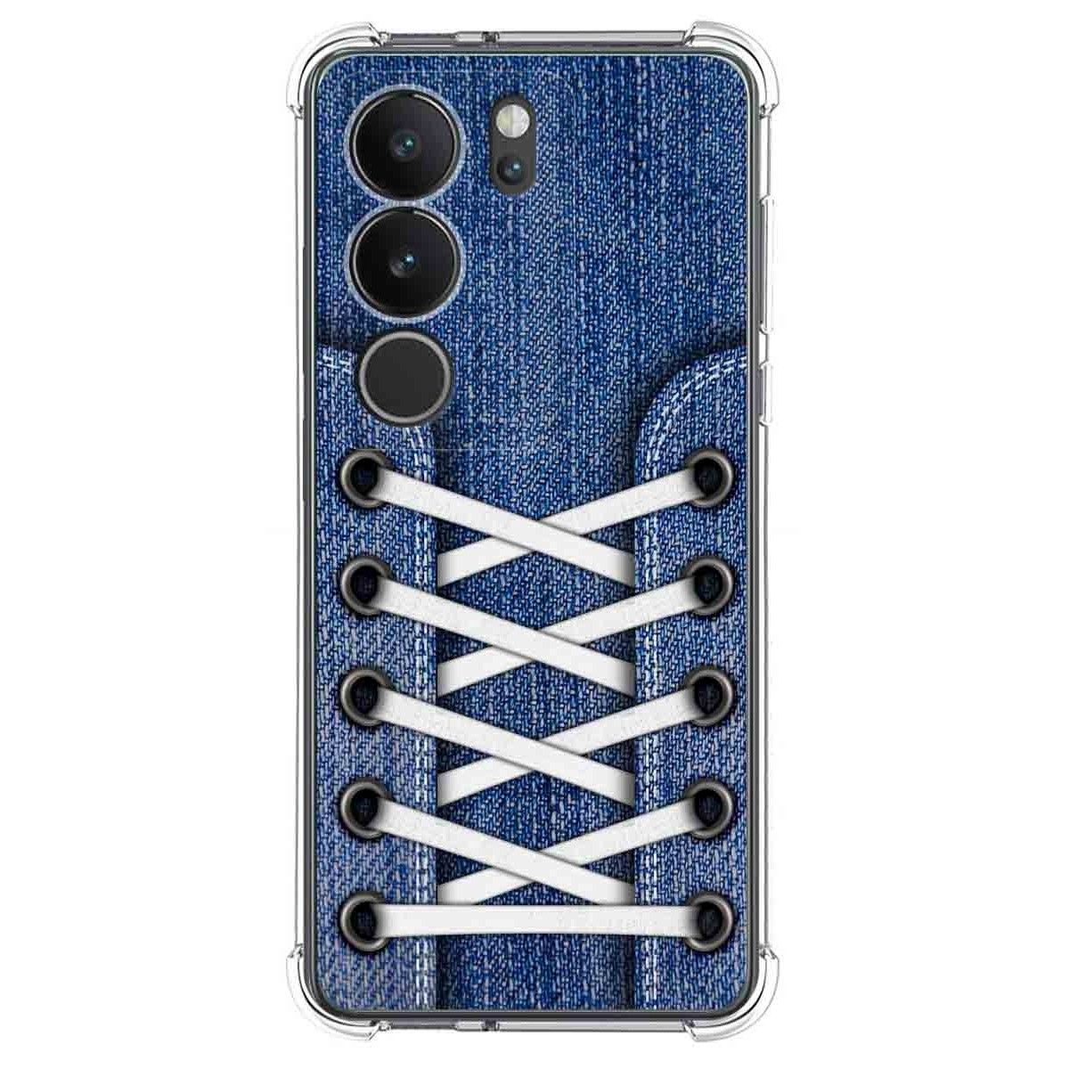 Funda Silicona Antigolpes para Vivo V29 5G diseño Zapatillas 01 Dibujos