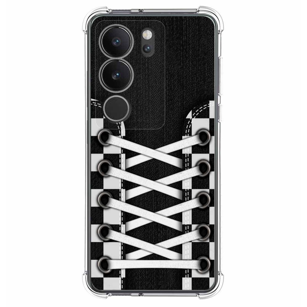 Funda Silicona Antigolpes para Vivo V29 5G diseño Zapatillas 03 Dibujos