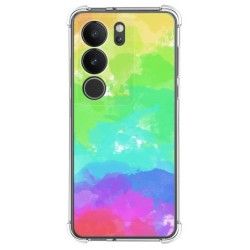 Funda Silicona Antigolpes para Vivo V29 5G diseño Acuarela 03 Dibujos