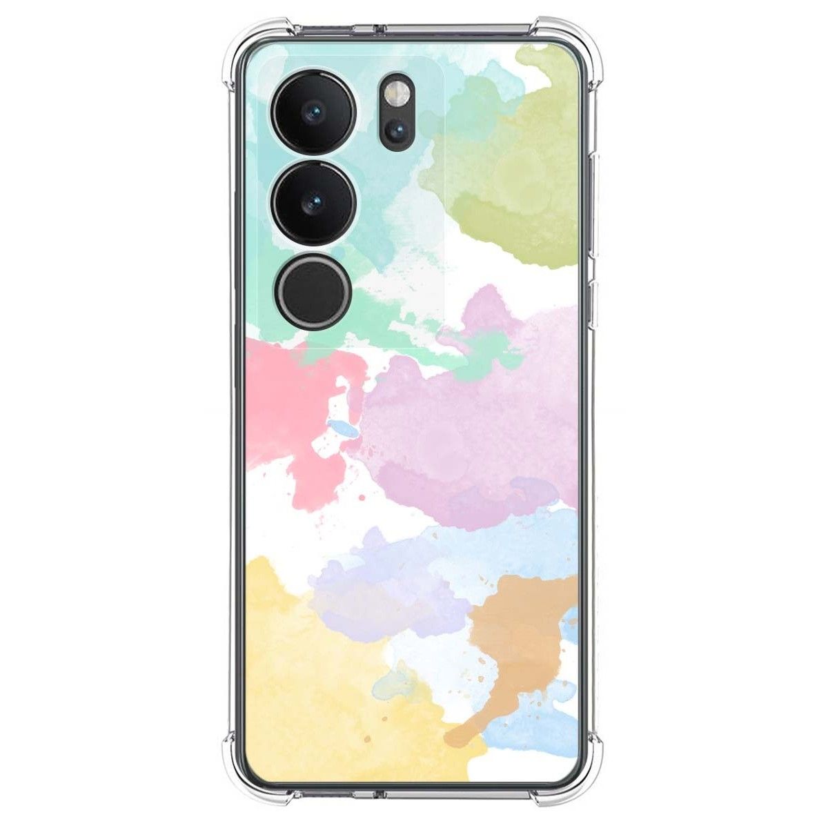 Funda Silicona Antigolpes para Vivo V29 5G diseño Acuarela 11 Dibujos