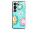 Funda Silicona Antigolpes para Vivo V29 5G diseño Flores 05 Dibujos