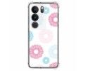 Funda Silicona Antigolpes para Vivo V29 5G diseño Flores 06 Dibujos