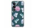 Funda Silicona Antigolpes para Vivo V29 5G diseño Flores 10 Dibujos