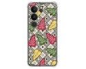 Funda Silicona Antigolpes para Vivo V29 5G diseño Flores 11 Dibujos