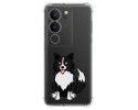 Funda Silicona Antigolpes para Vivo V29 5G diseño Perros 01 Dibujos