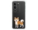 Funda Silicona Antigolpes para Vivo V29 5G diseño Perros 02 Dibujos