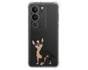 Funda Silicona Antigolpes para Vivo V29 5G diseño Perros 05 Dibujos