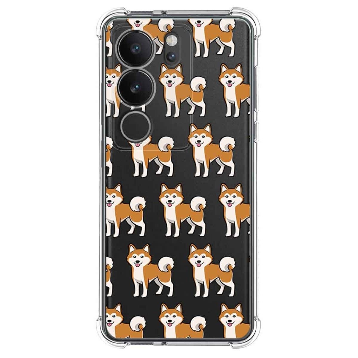 Funda Silicona Antigolpes para Vivo V29 5G diseño Perros 08 Dibujos