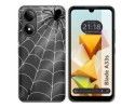 Funda Silicona Transparente para Zte Blade A33s diseño Araña Dibujos