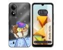 Funda Silicona Transparente para Zte Blade A33s diseño Cabra Dibujos