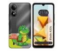 Funda Silicona Transparente para Zte Blade A33s diseño Coco Dibujos