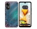 Funda Silicona Transparente para Zte Blade A33s diseño Mandala Dibujos