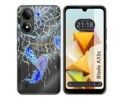 Funda Silicona Transparente para Zte Blade A33s diseño Plumas Dibujos