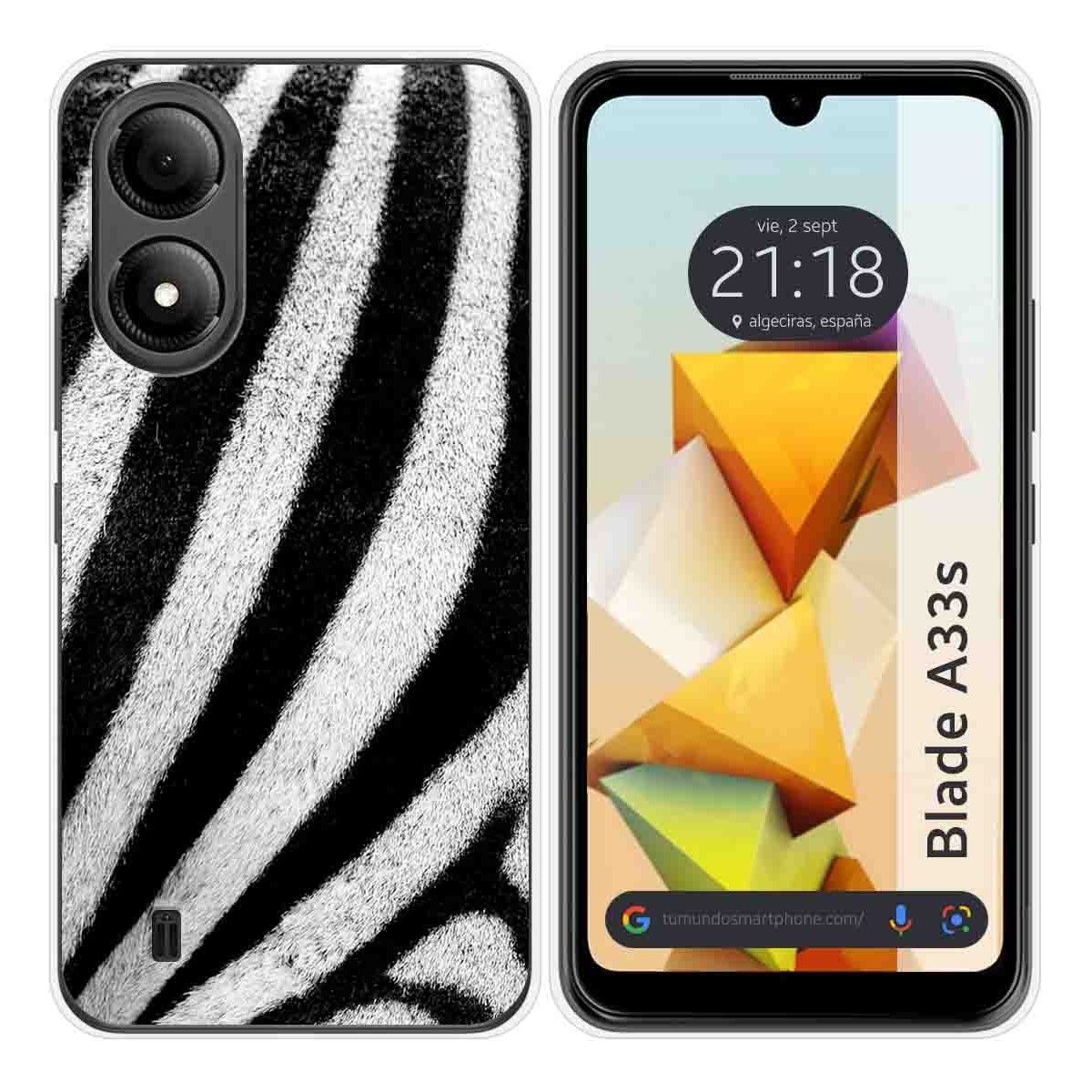 Funda Silicona para Zte Blade A33s diseño Animal 02 Dibujos