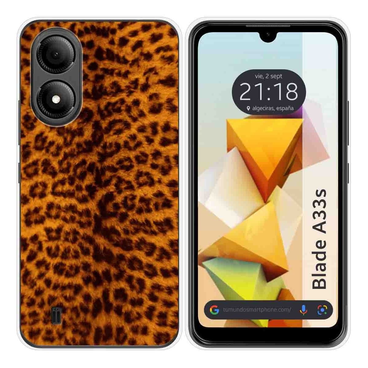 Funda Silicona para Zte Blade A33s diseño Animal 03 Dibujos