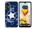Funda Silicona para Zte Blade A33s diseño Camuflaje 03 Dibujos
