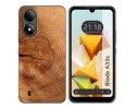 Funda Silicona para Zte Blade A33s diseño Madera 04 Dibujos