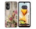Funda Silicona para Zte Blade A33s diseño Madera 08 Dibujos