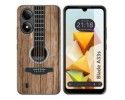 Funda Silicona para Zte Blade A33s diseño Madera 11 Dibujos