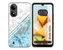 Funda Silicona para Zte Blade A33s diseño Mármol 02 Dibujos