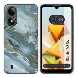 Funda Silicona para Zte Blade A33s diseño Mármol 09 Dibujos