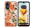 Funda Silicona para Zte Blade A33s diseño Mármol 12 Dibujos
