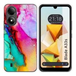 Funda Silicona para Zte Blade A33s diseño Mármol 15 Dibujos