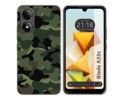 Funda Silicona para Zte Blade A33s diseño Camuflaje Dibujos