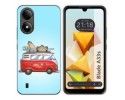 Funda Silicona para Zte Blade A33s diseño Furgoneta Dibujos