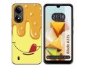 Funda Silicona para Zte Blade A33s diseño Helado Vainilla Dibujos