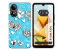 Funda Silicona para Zte Blade A33s diseño Mariposas Dibujos