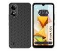 Funda Silicona para Zte Blade A33s diseño Metal Dibujos