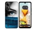 Funda Silicona para Zte Blade A33s diseño Ojo Dibujos