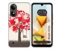 Funda Silicona para Zte Blade A33s diseño Pajaritos Dibujos