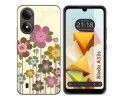 Funda Silicona para Zte Blade A33s diseño Primavera En Flor Dibujos