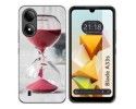 Funda Silicona para Zte Blade A33s diseño Reloj Dibujos